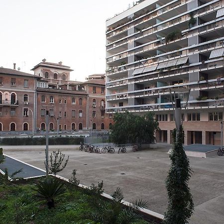 Penthouse 41 In Trastevere With Big Terrace Rom Exterior foto