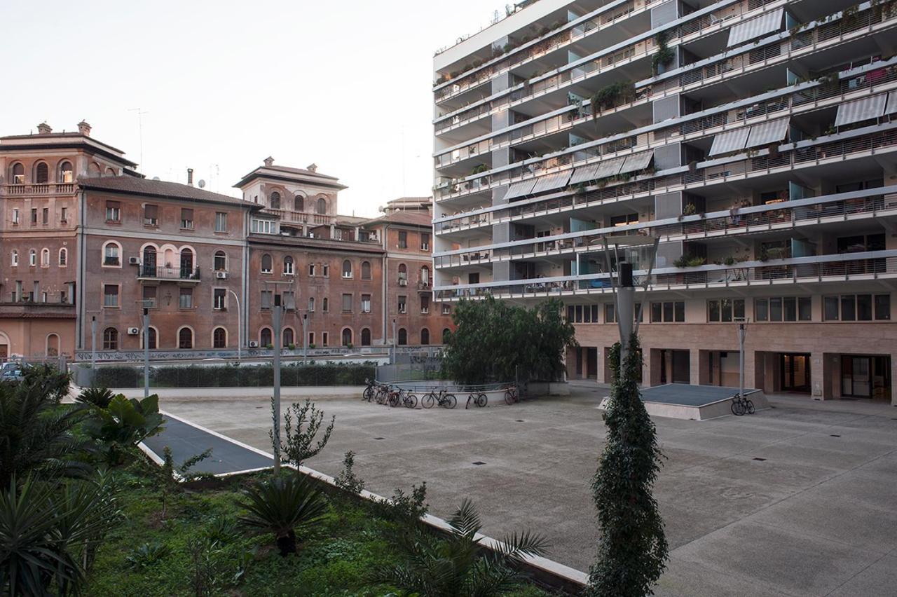 Penthouse 41 In Trastevere With Big Terrace Rom Exterior foto